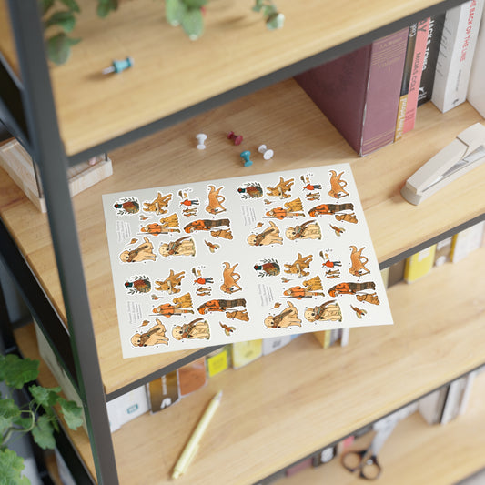 Jumbo Sticker Sheet (4 sheets in 1)
