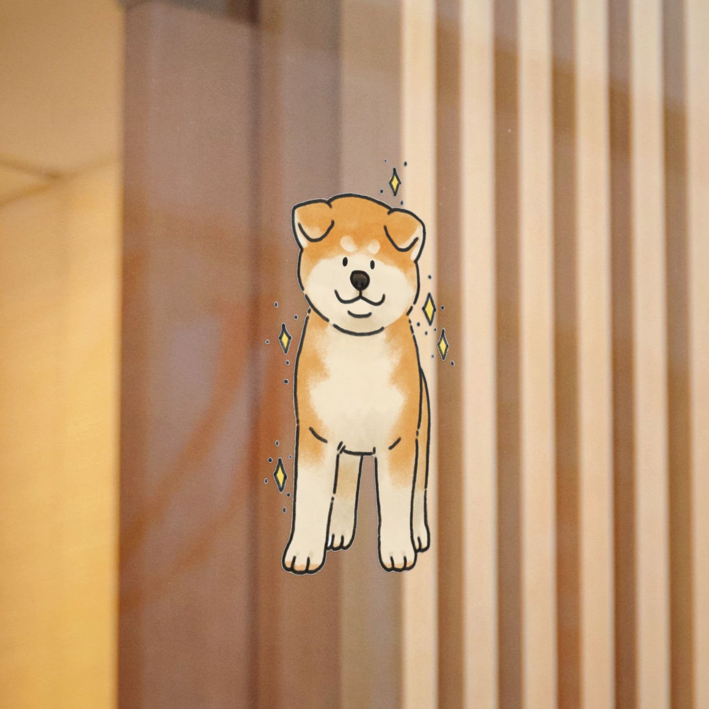 PermaDecal (indoor/outdoor) Akita Inu