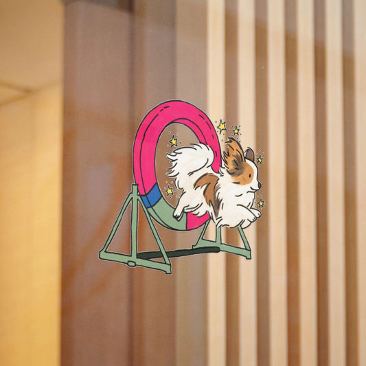 PermaDecal (indoor/outdoor) Papillon Agility