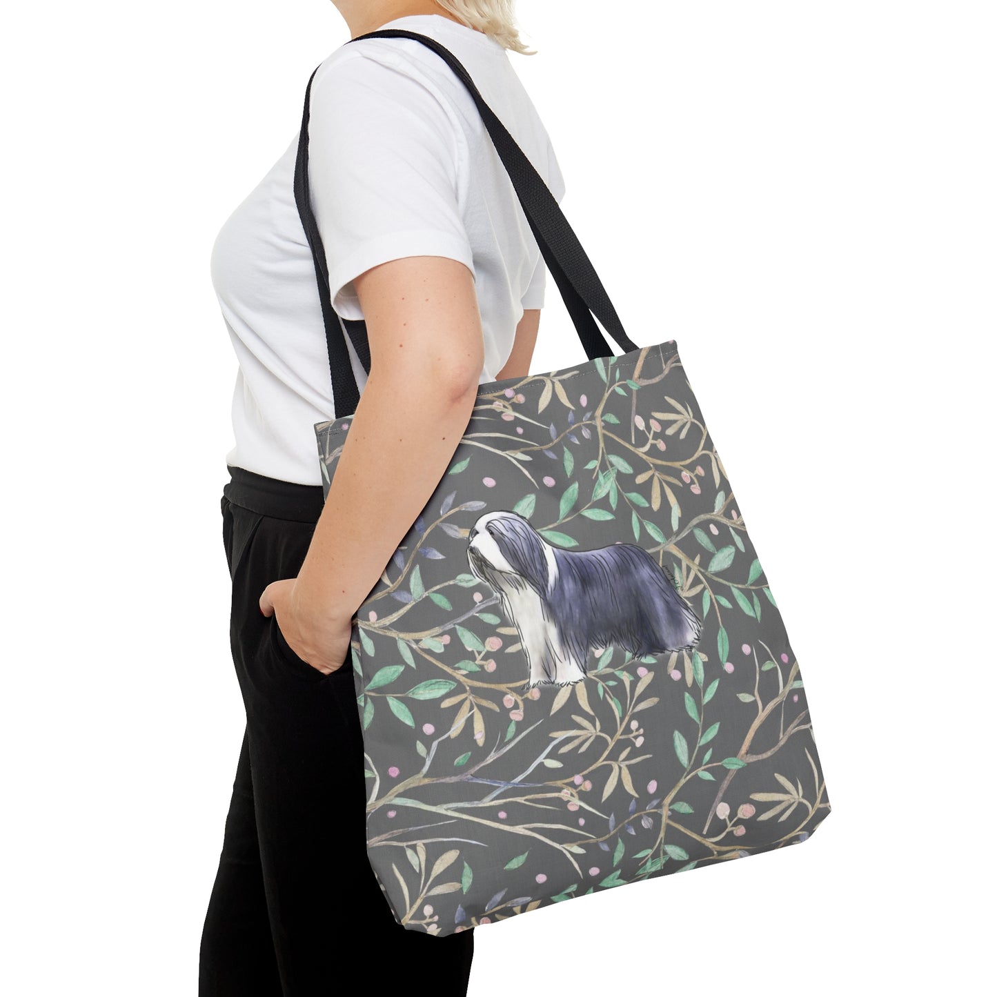 Tote Bag Bearded Collie