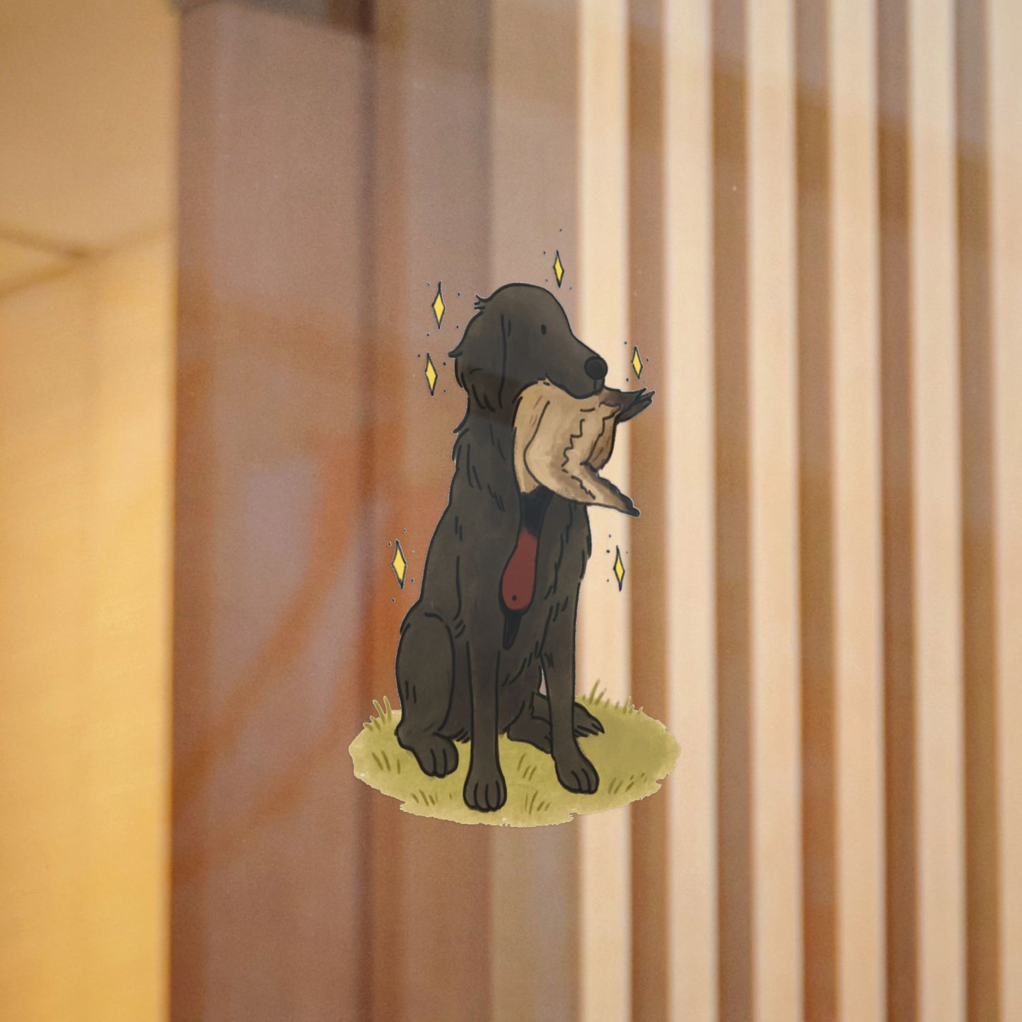 PermaDecal (indoor/outdoor) Flat-Coated Retriever