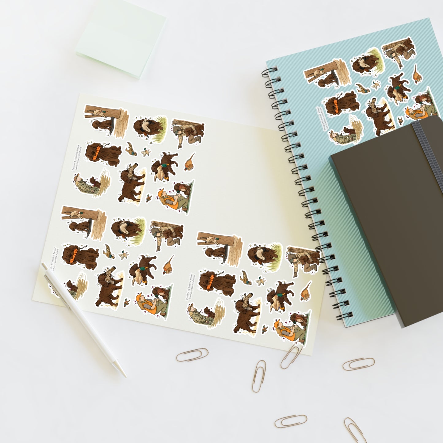 Jumbo Sticker Sheet (4 sheets in 1)