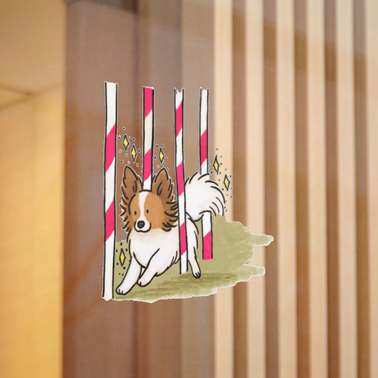 PermaDecal (indoor/outdoor) Papillon Agility
