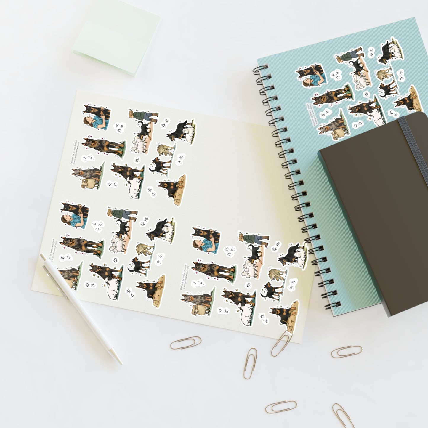 Jumbo Sticker Sheet (4 sheets in 1)