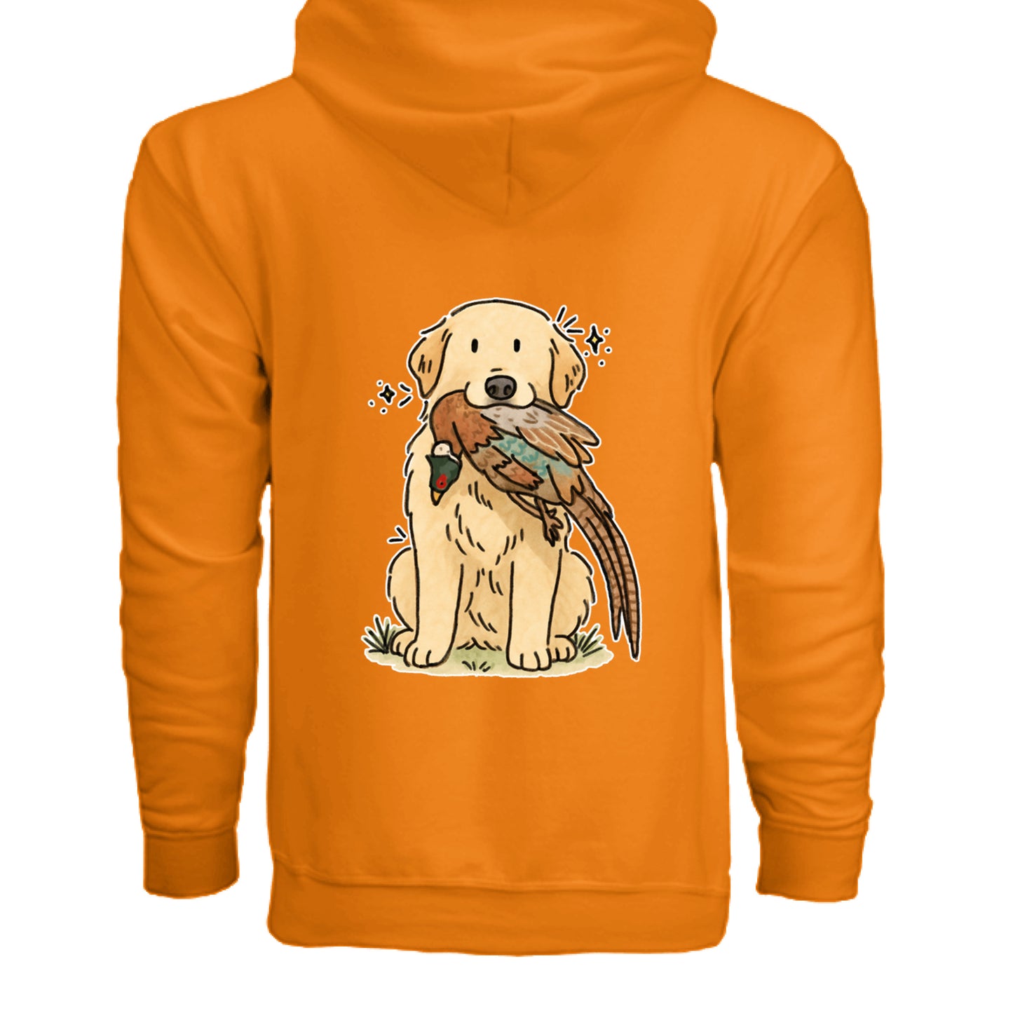 SAFETY ORANGE - BACK