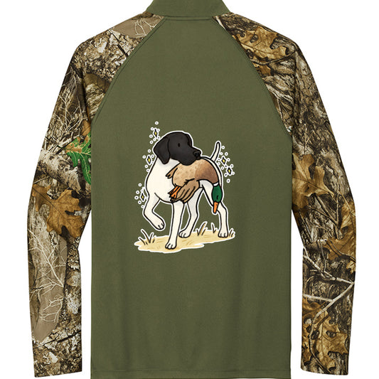 Olive Drab Green/ Realtree Edge - BACK