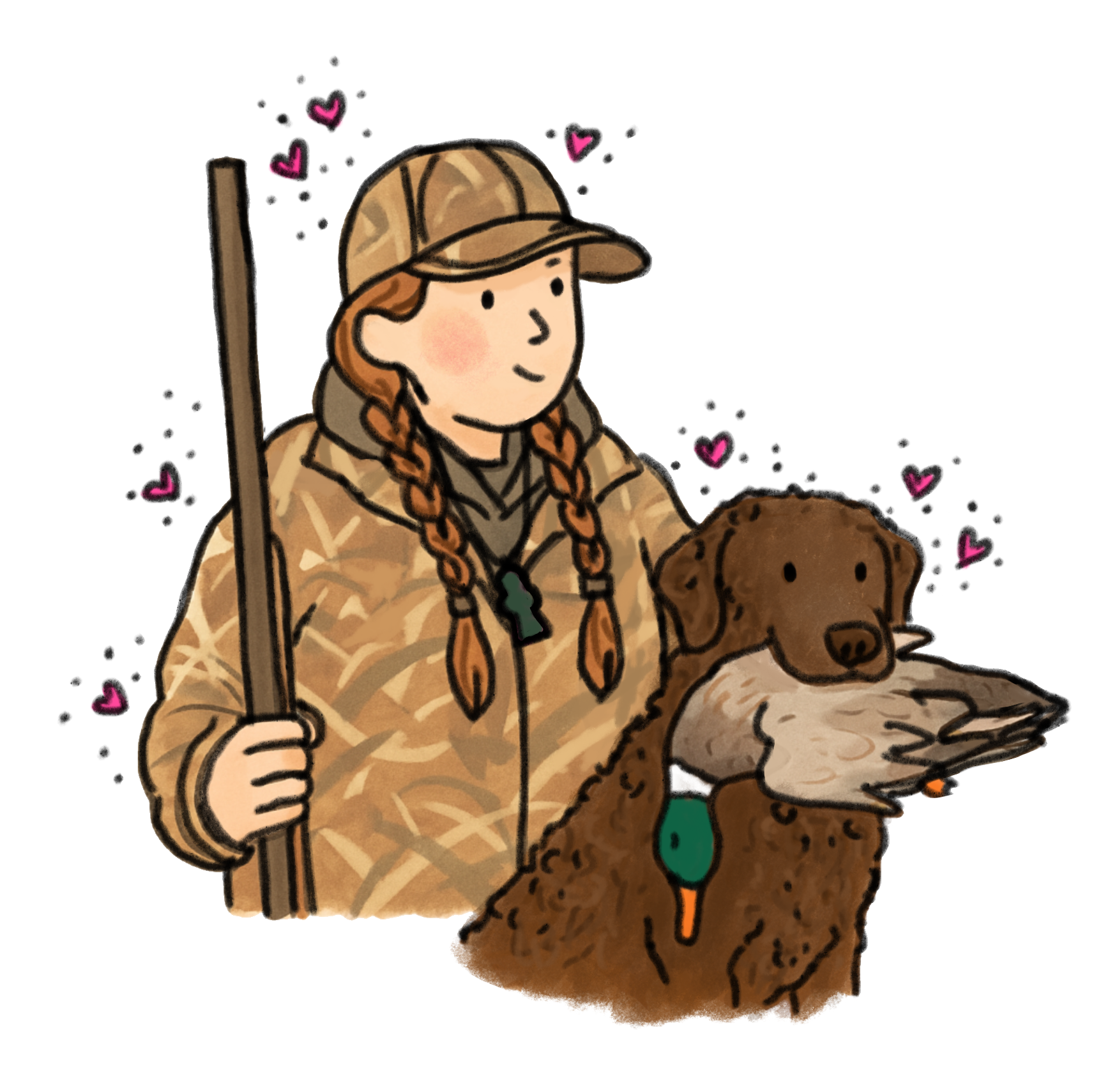 Hunting Chesapeake Bay Retriever