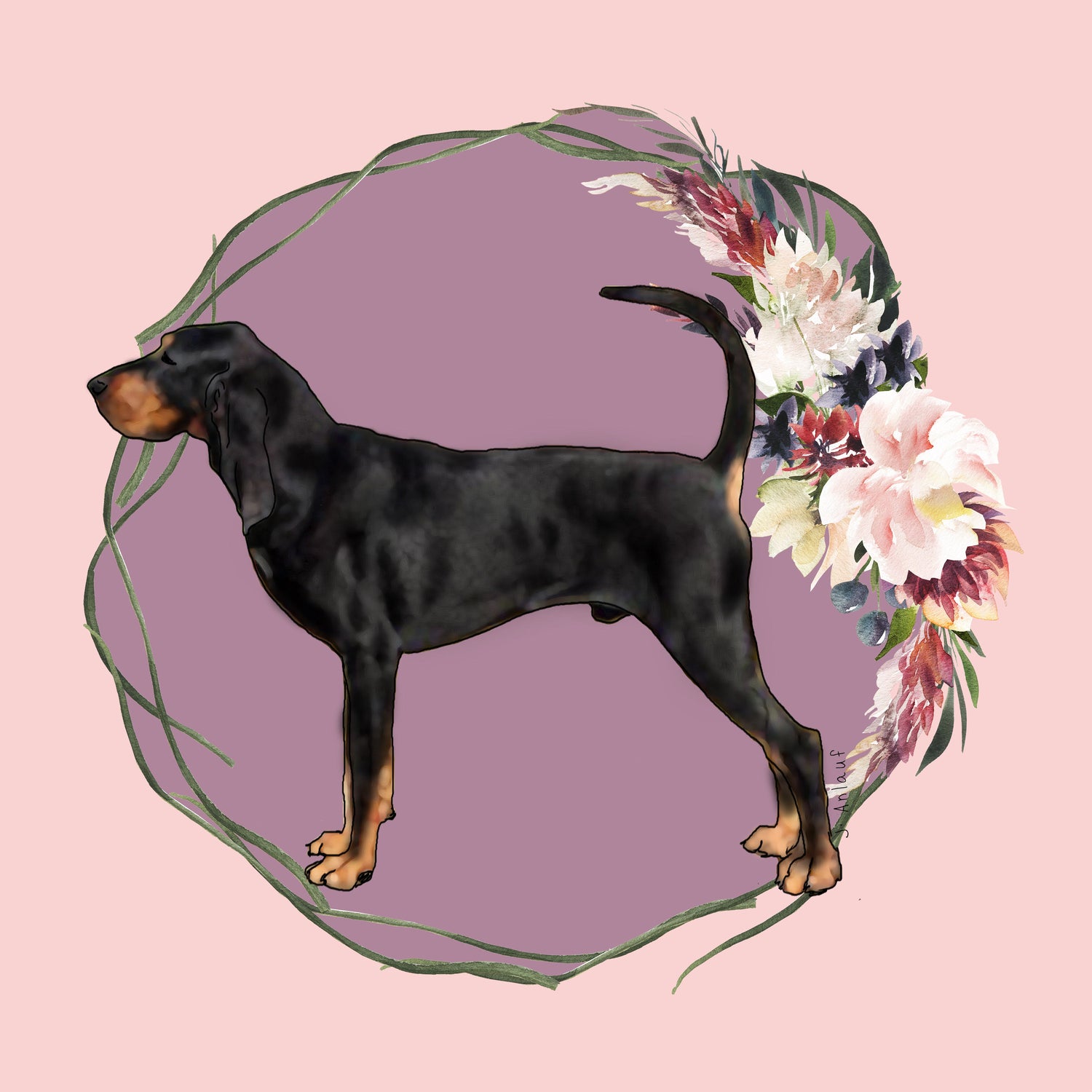 Black and Tan Coonhound