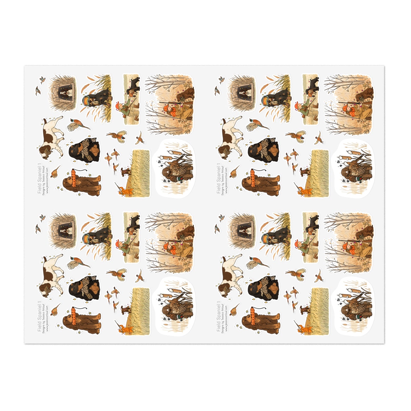 Jumbo Sticker Sheet (4 sheets in 1)