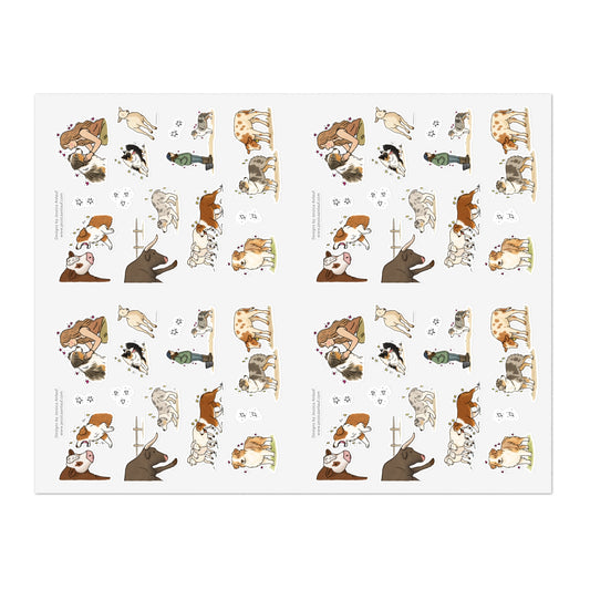 Jumbo Sticker Sheet (4 sheets in 1)