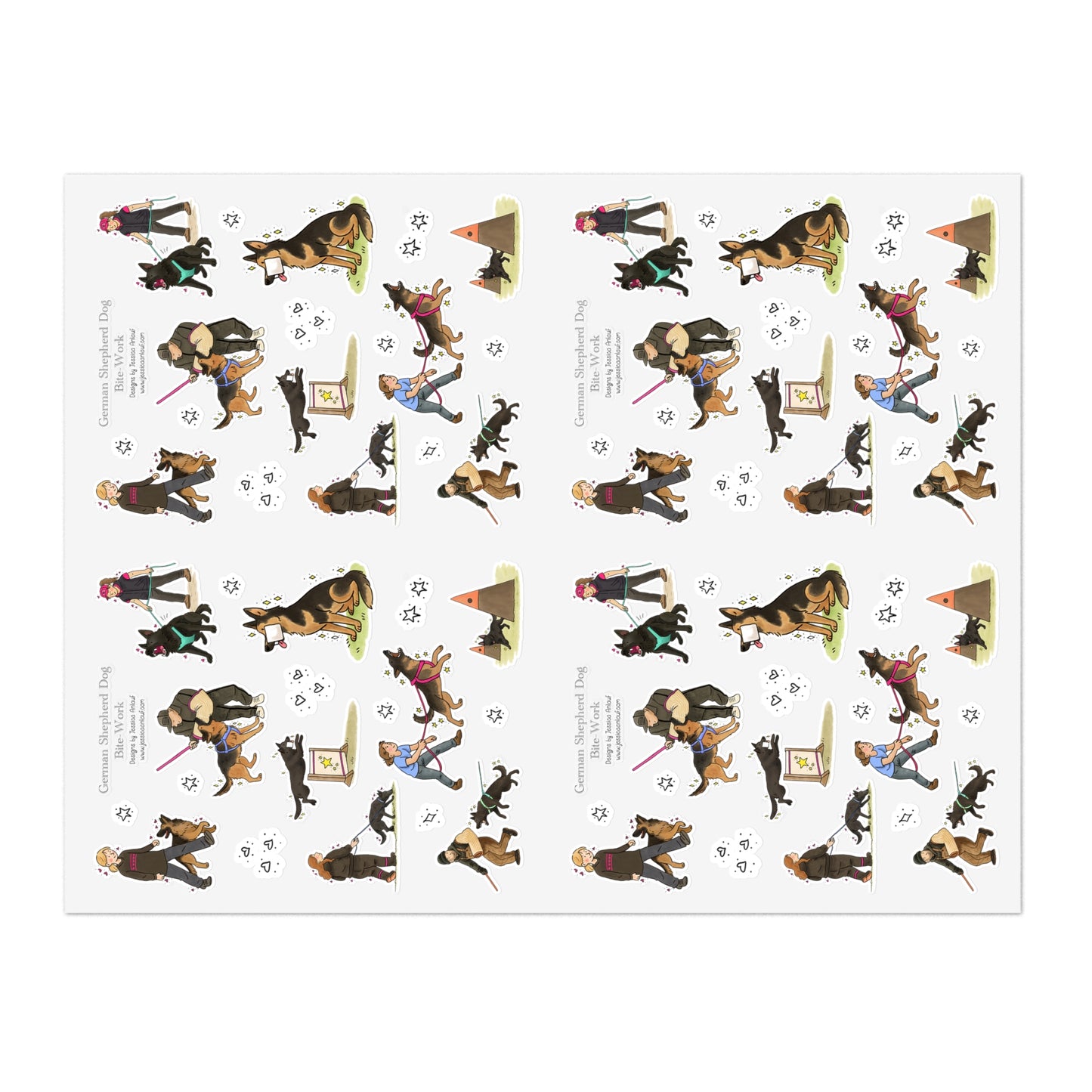 Jumbo Sticker Sheet (4 sheets in 1)