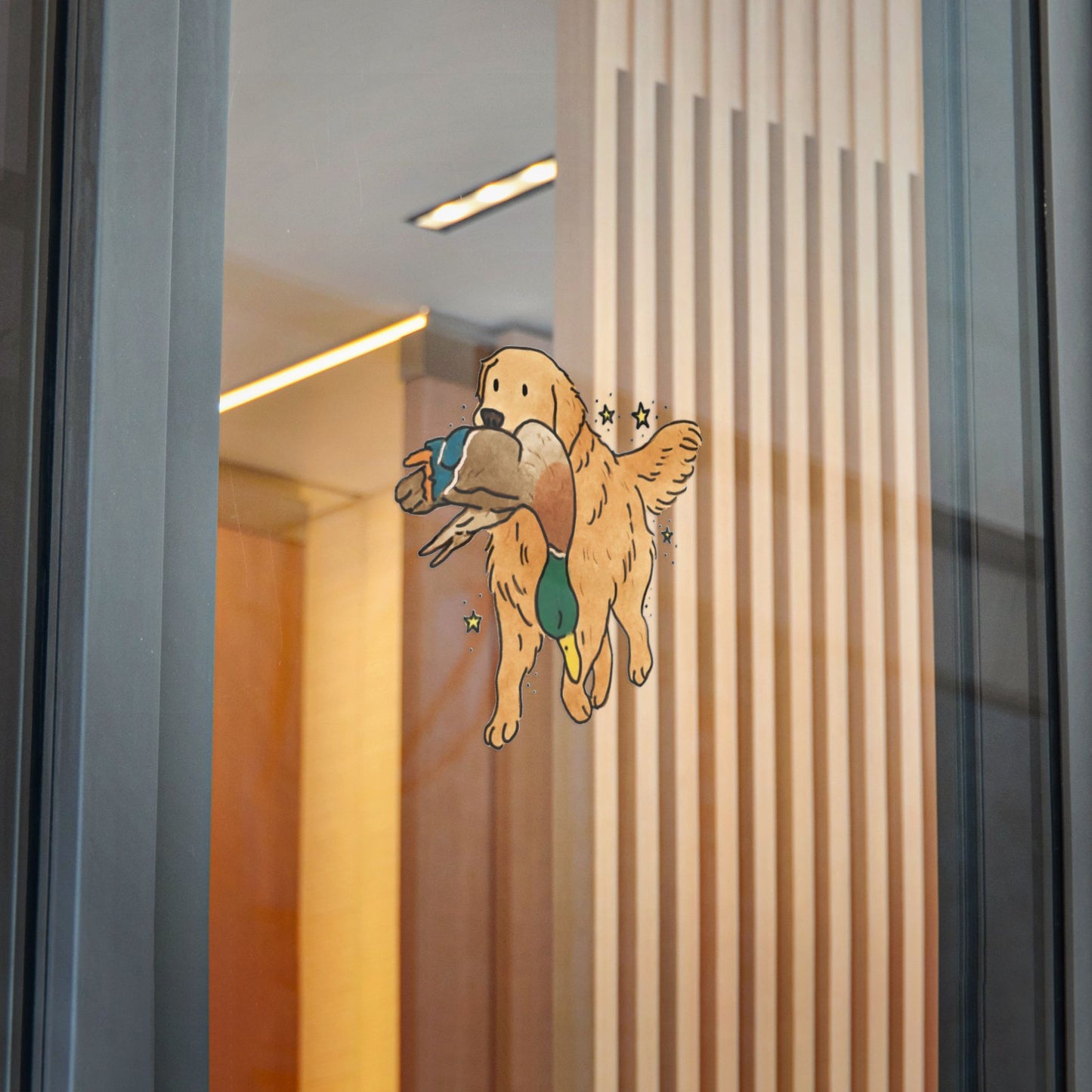 PermaDecal (indoor/outdoor) Golden Retriever