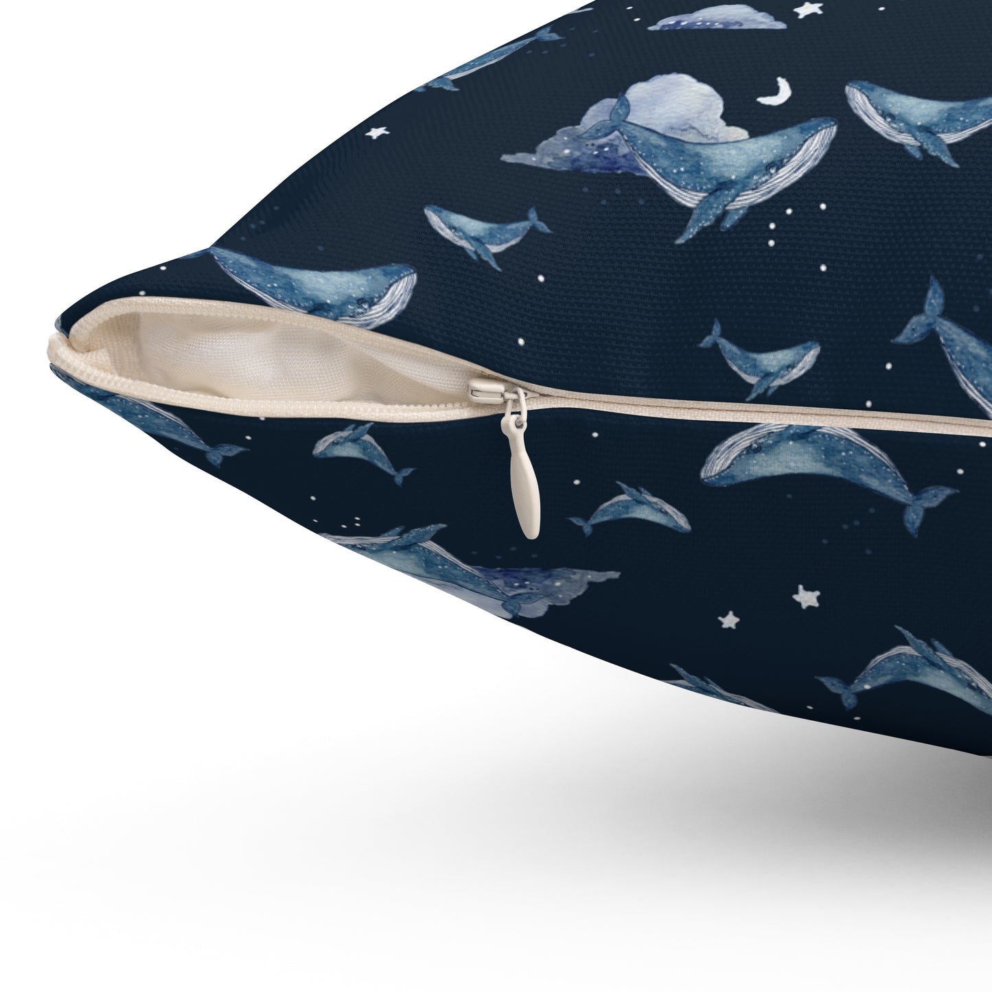 Spun Polyester Square Pillow