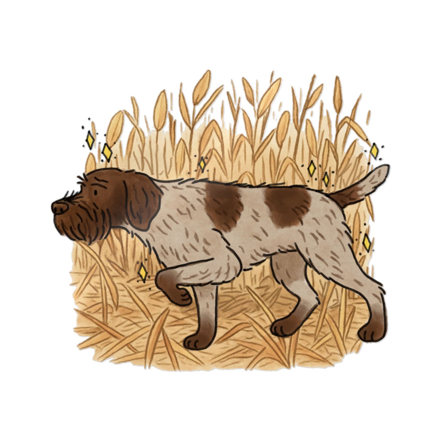 PermaDecal (indoor/outdoor) Wirehaired Pointing Griffon
