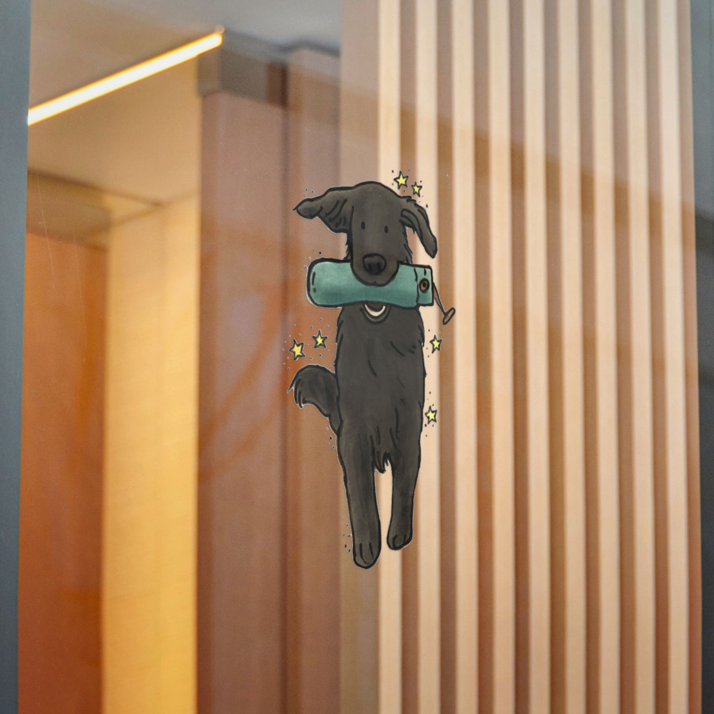 PermaDecal (indoor/outdoor) Flat-Coated Retriever