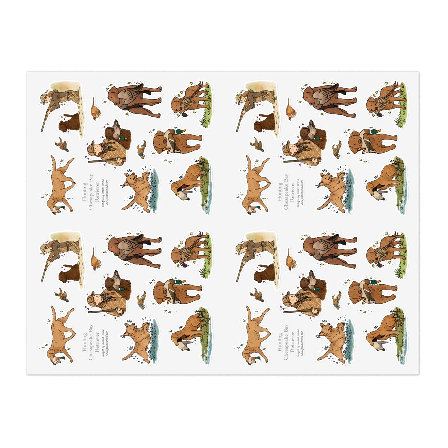 Jumbo Sticker Sheet (4 sheets in 1)