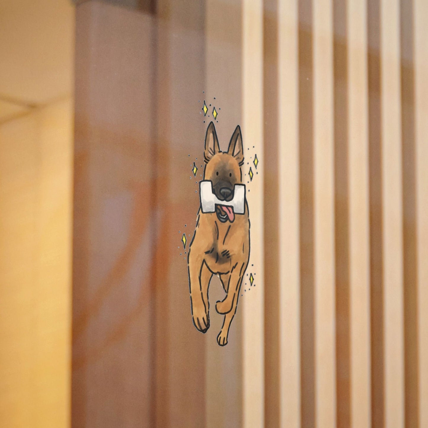 PermaDecal (indoor/outdoor) Bite-Work Belgian Malinois