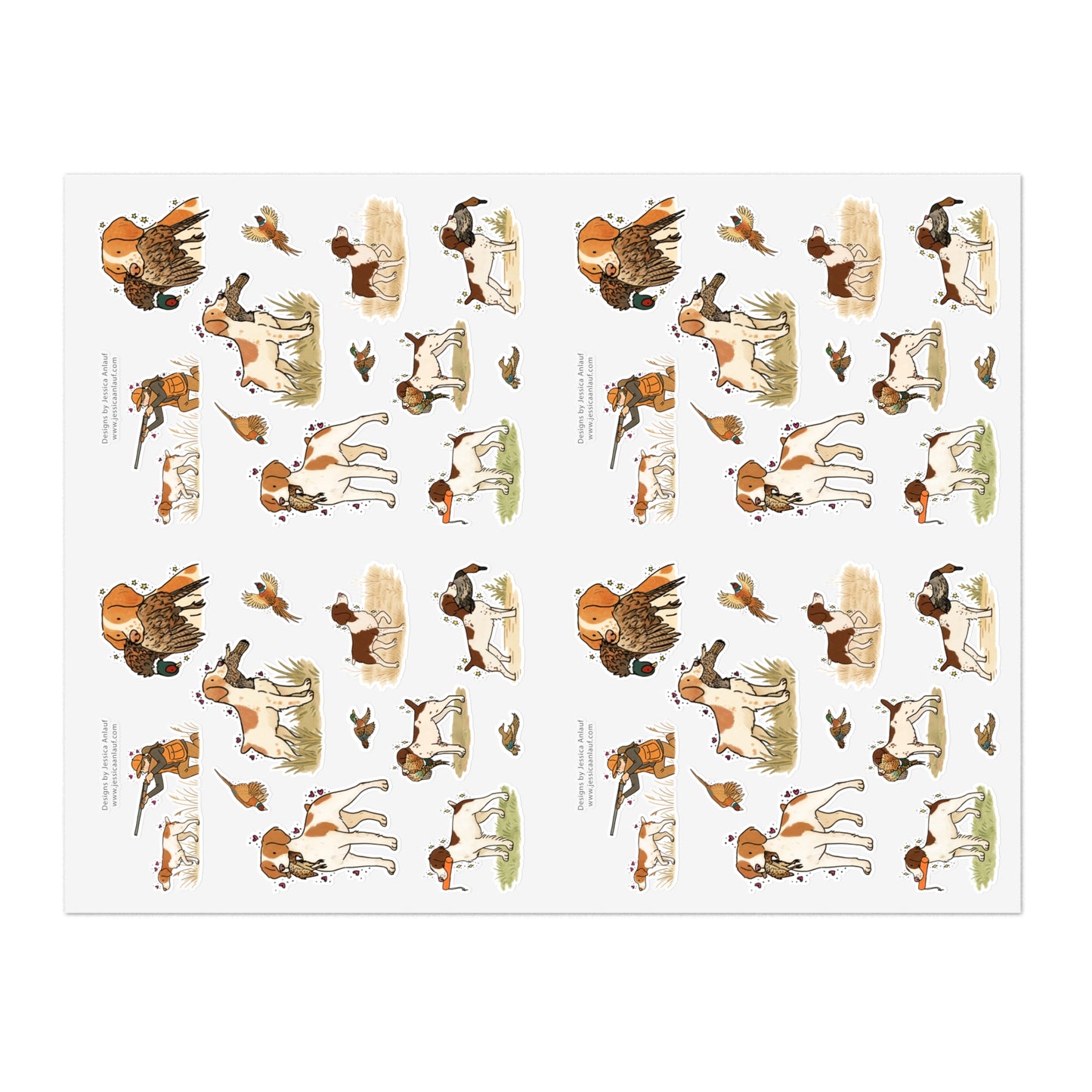 Jumbo Sticker Sheet (4 sheets in 1)