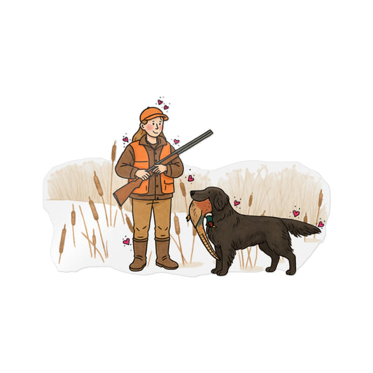 PermaDecal (indoor/outdoor) Flat-Coated Retriever
