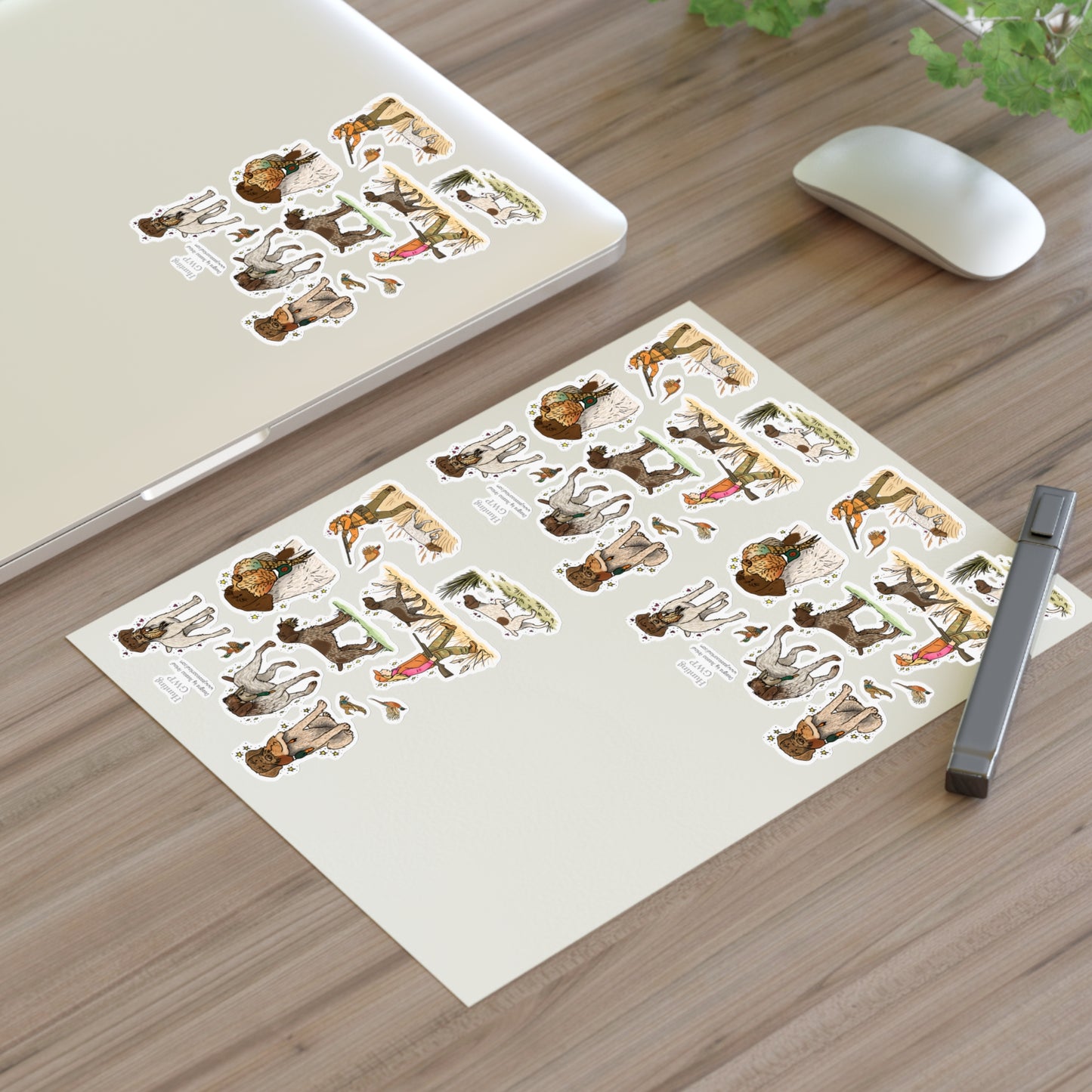 Jumbo Sticker Sheet (4 sheets in 1)