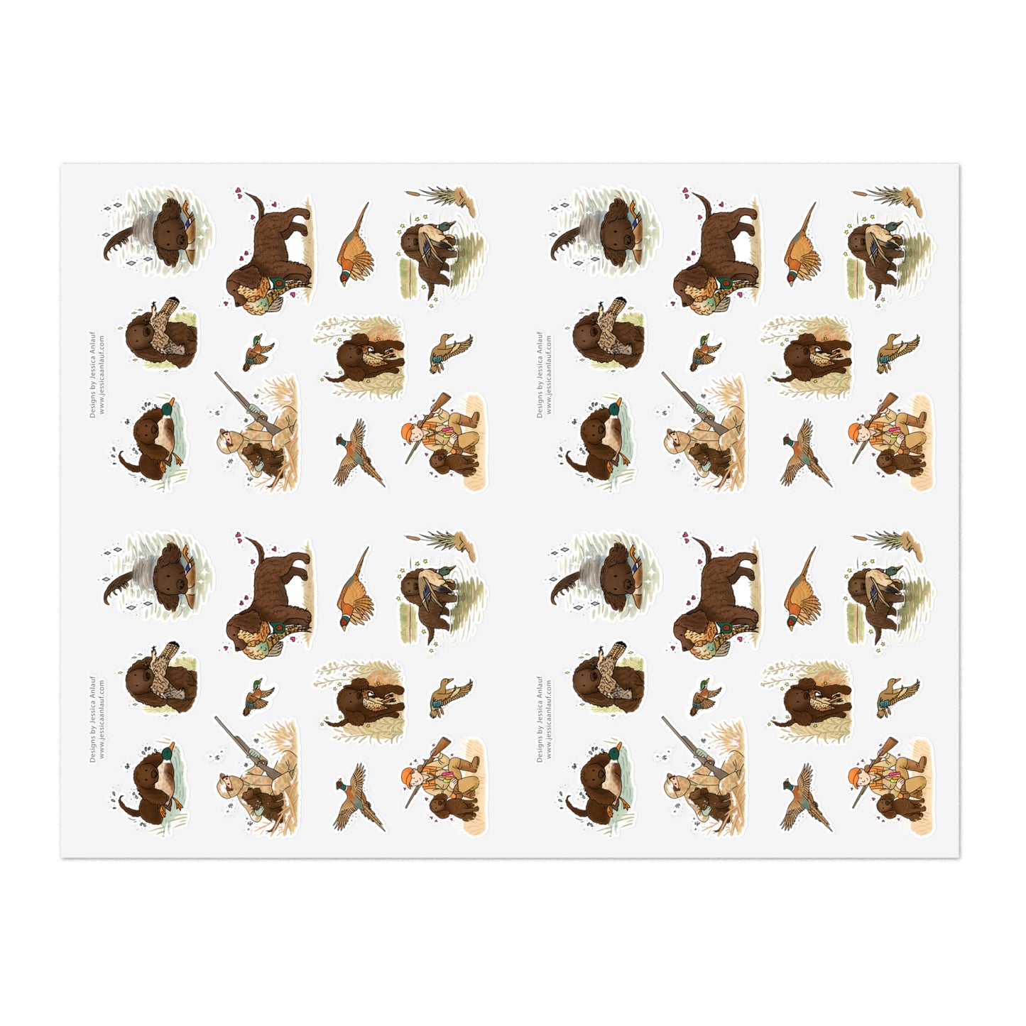 Jumbo Sticker Sheet (4 sheets in 1)