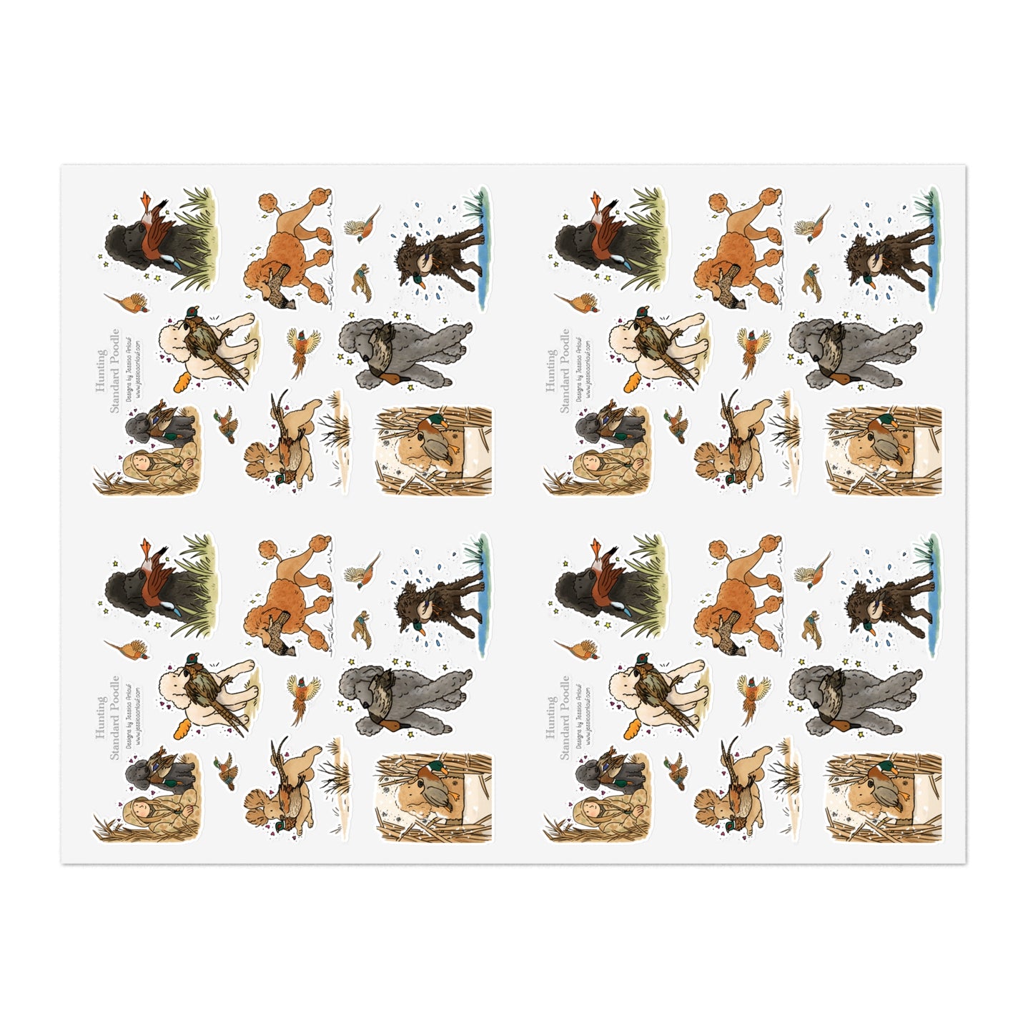 Jumbo Sticker Sheet (4 sheets in 1)