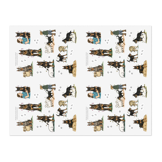 Jumbo Sticker Sheet (4 sheets in 1)