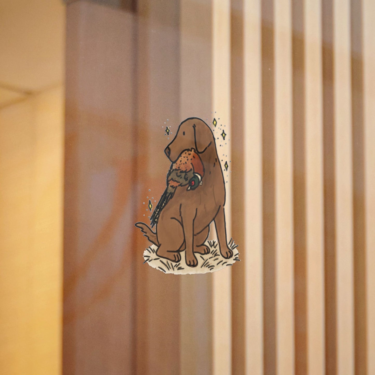 PermaDecal (indoor/outdoor) Chocolate Labrador Retriever