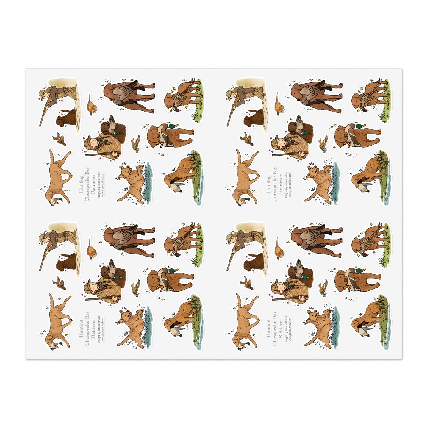 Jumbo Sticker Sheet (4 sheets in 1)