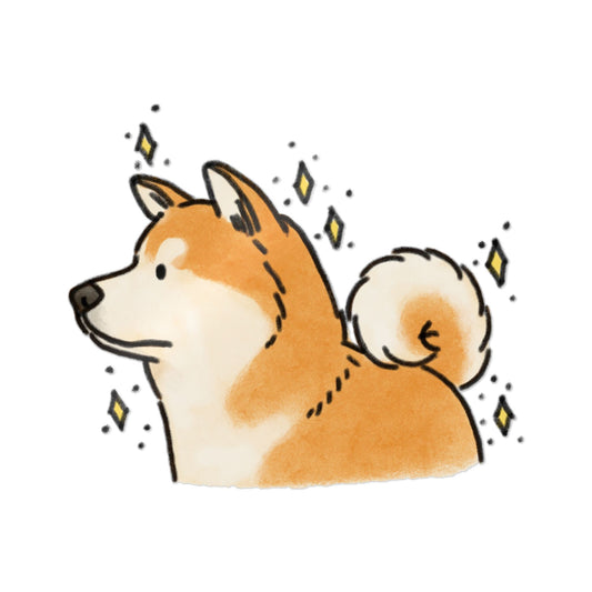 PermaDecal (indoor/outdoor) Akita Inu
