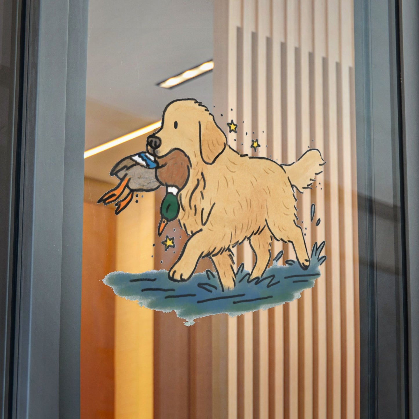 PermaDecal (indoor/outdoor) Golden Retriever