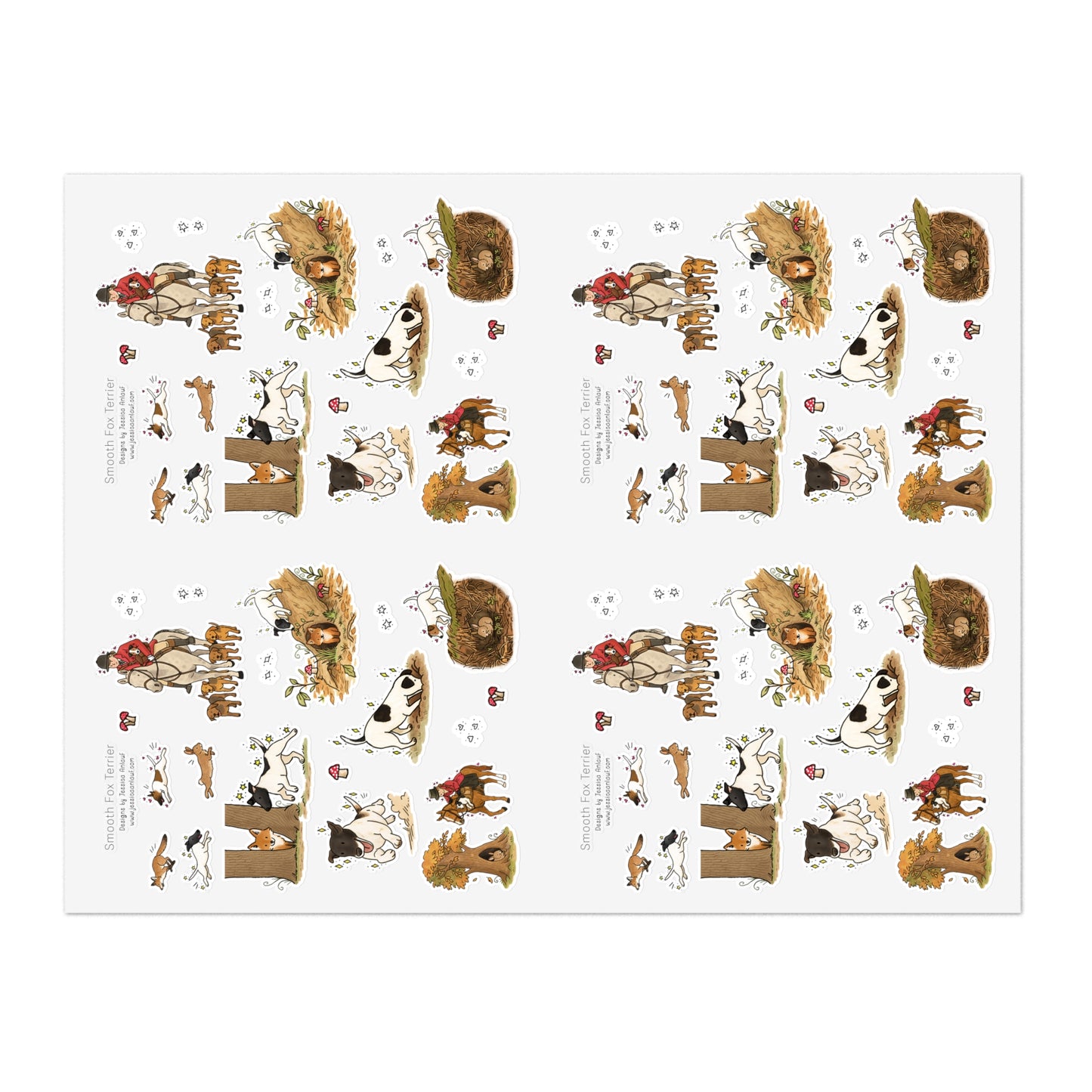 Jumbo Sticker Sheet (4 sheets in 1)