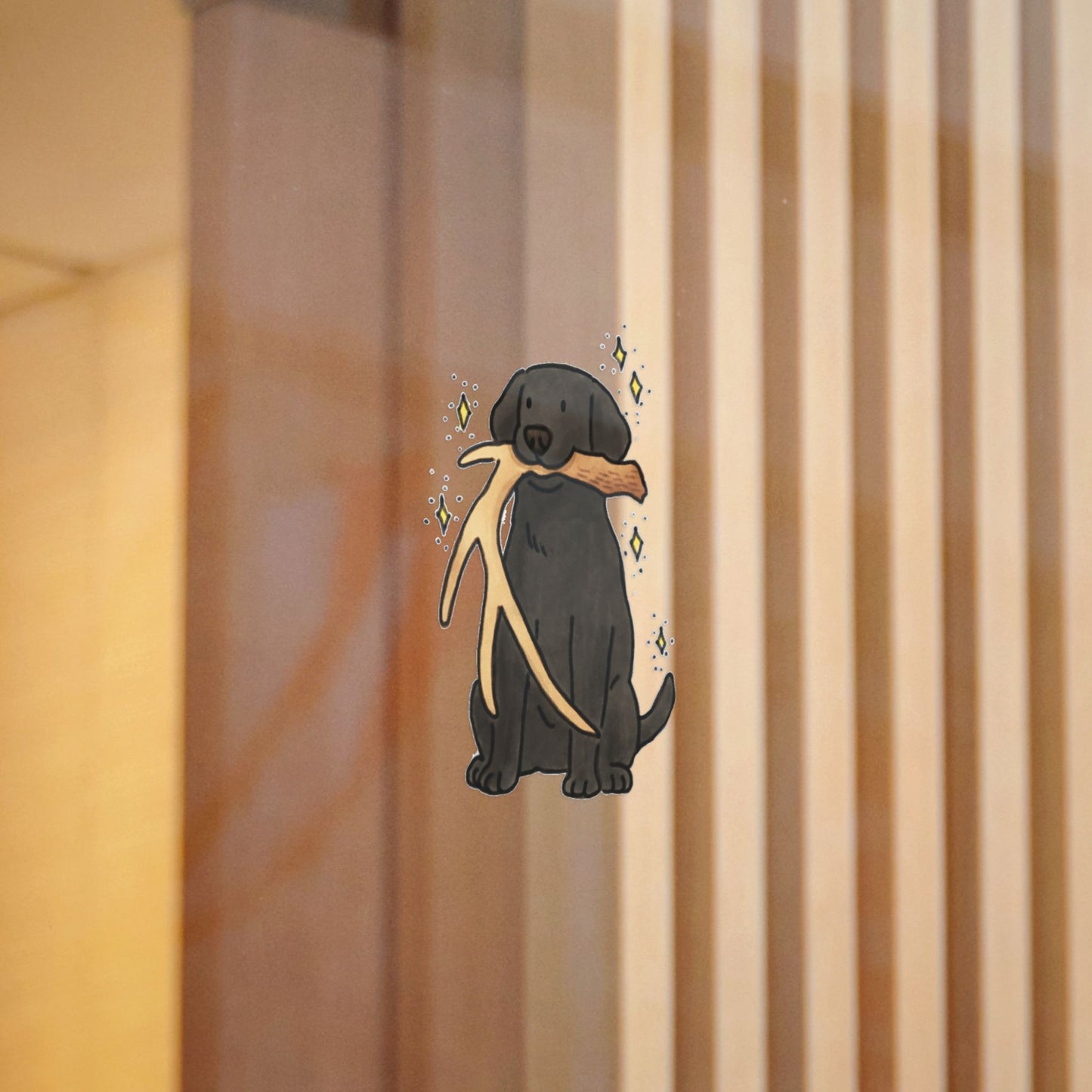 PermaDecal (indoor/outdoor) Black Labrador Retriever