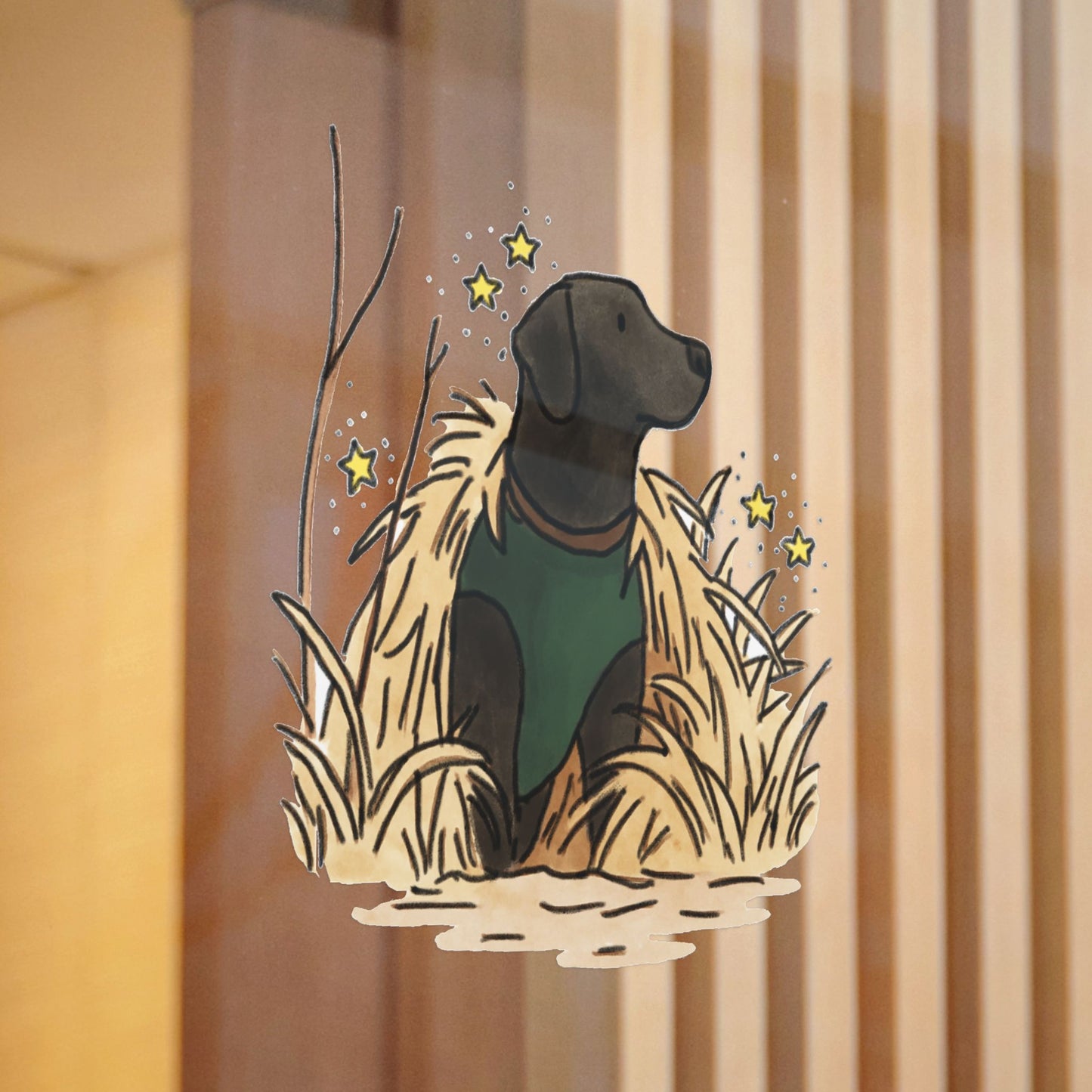 PermaDecal (indoor/outdoor) Black Labrador Retriever