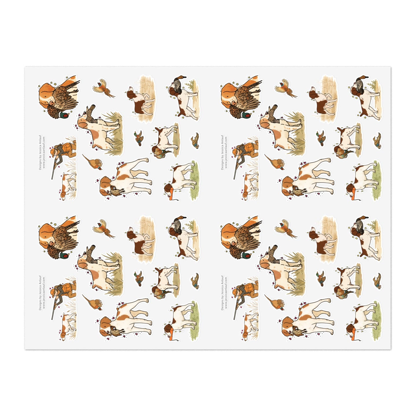 Jumbo Sticker Sheet (4 sheets in 1)