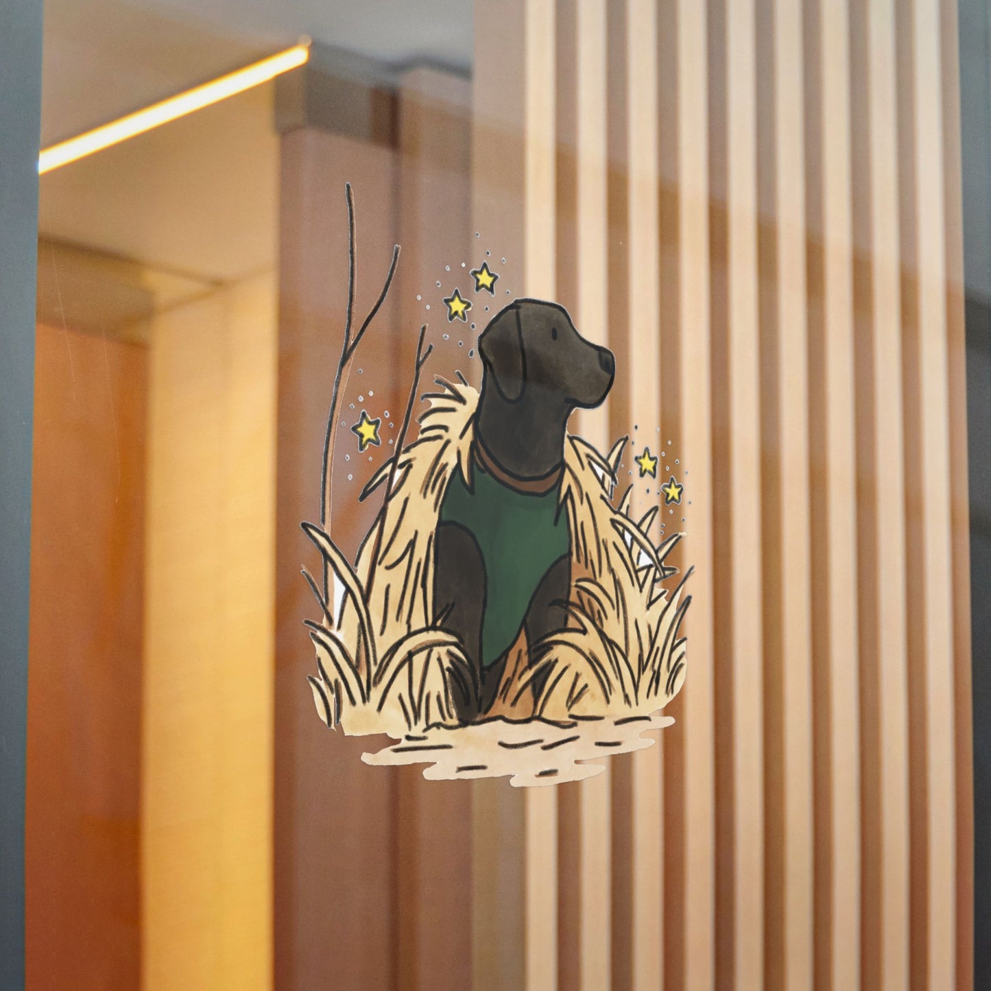 PermaDecal (indoor/outdoor) Black Labrador Retriever