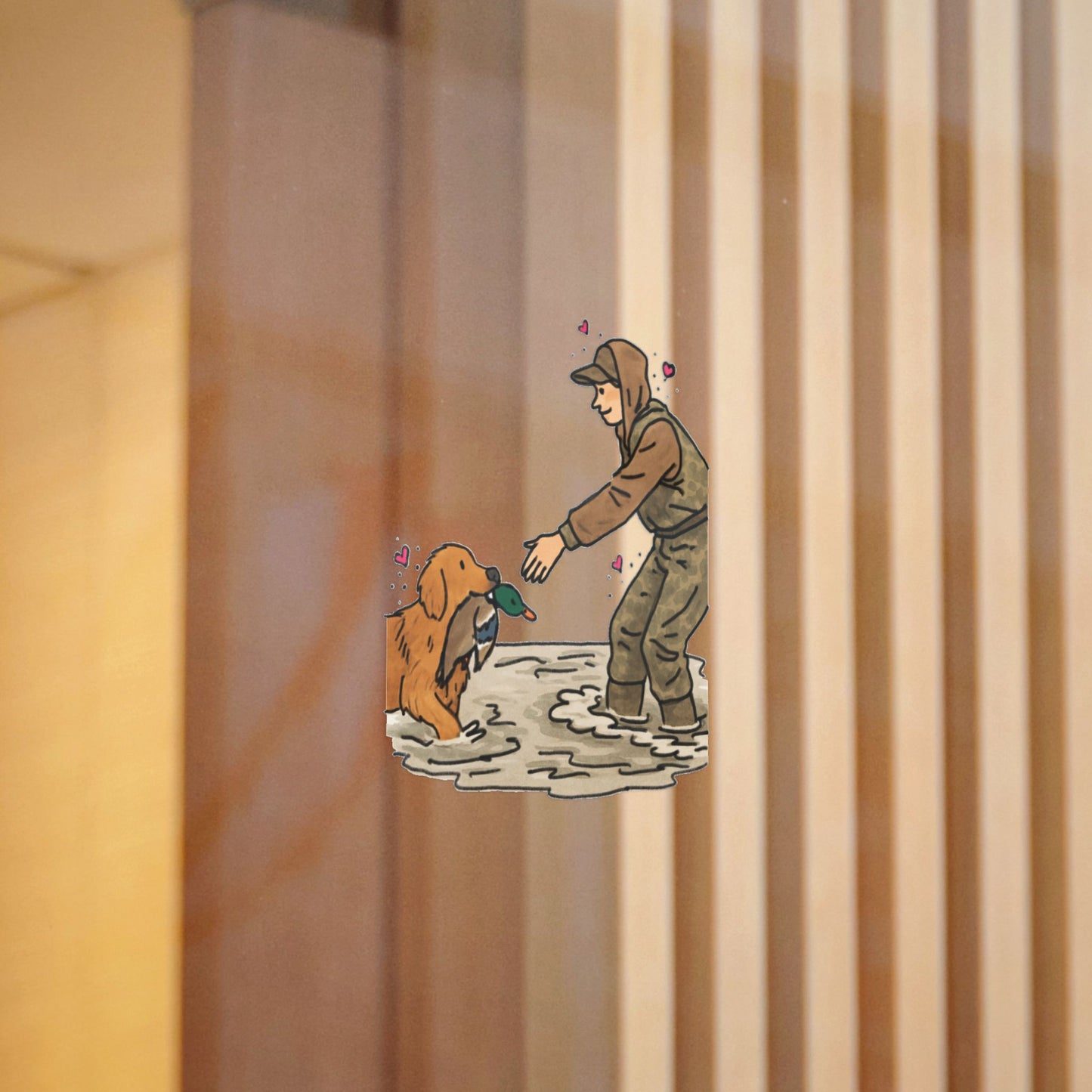 PermaDecal (indoor/outdoor) Golden Retriever
