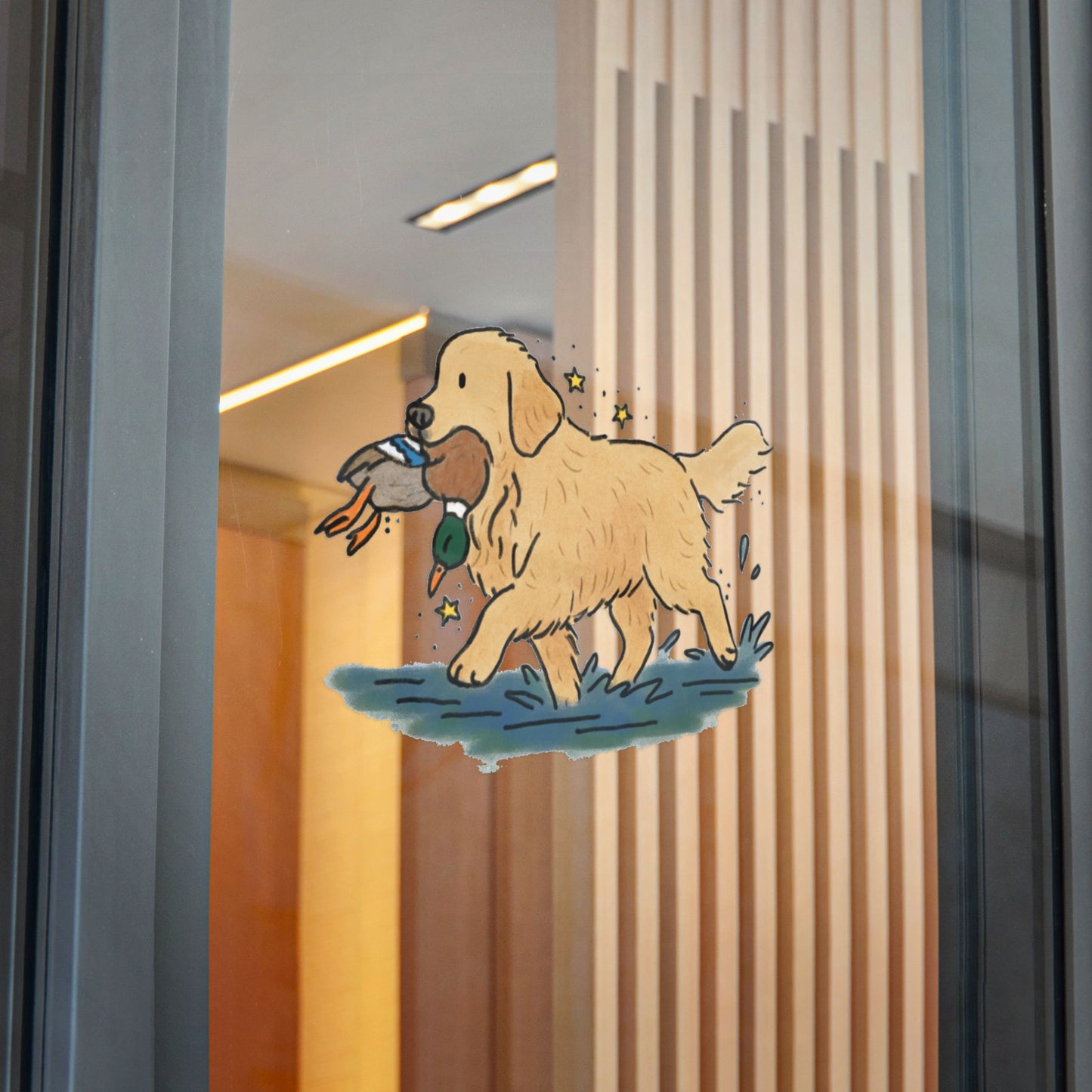 PermaDecal (indoor/outdoor) Golden Retriever