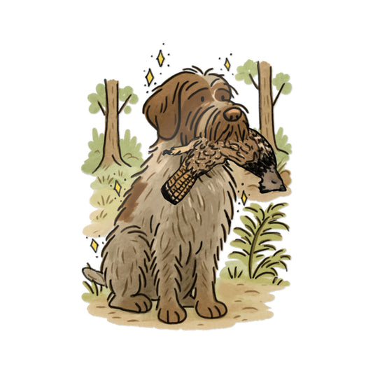 PermaDecal (indoor/outdoor) Wirehaired Pointing Griffon
