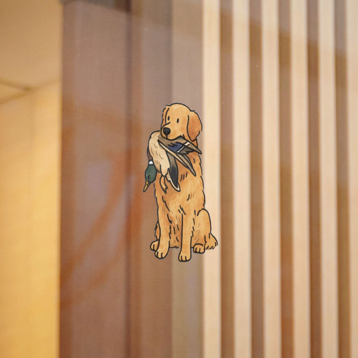 PermaDecal (indoor/outdoor) Golden Retriever