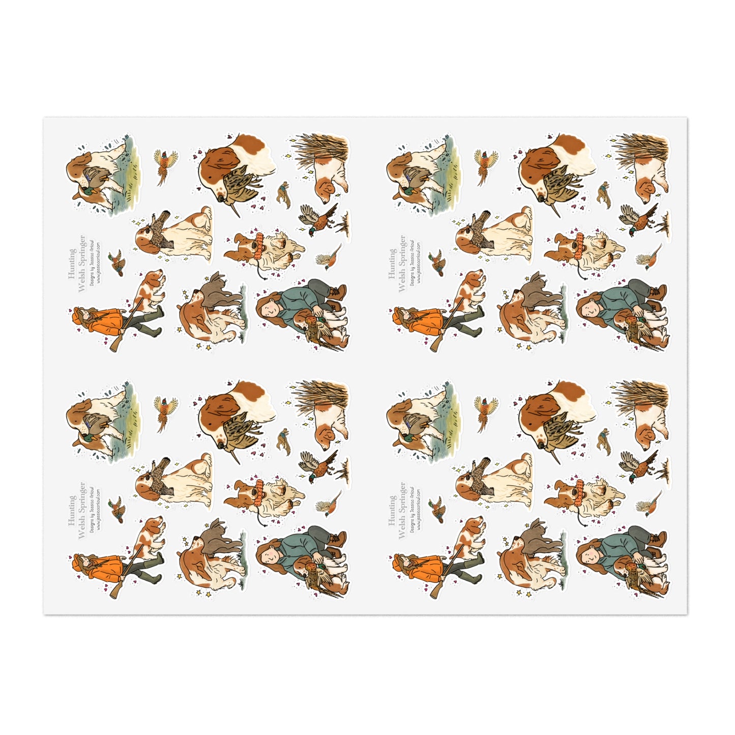 Jumbo Sticker Sheet (4 sheets in 1)