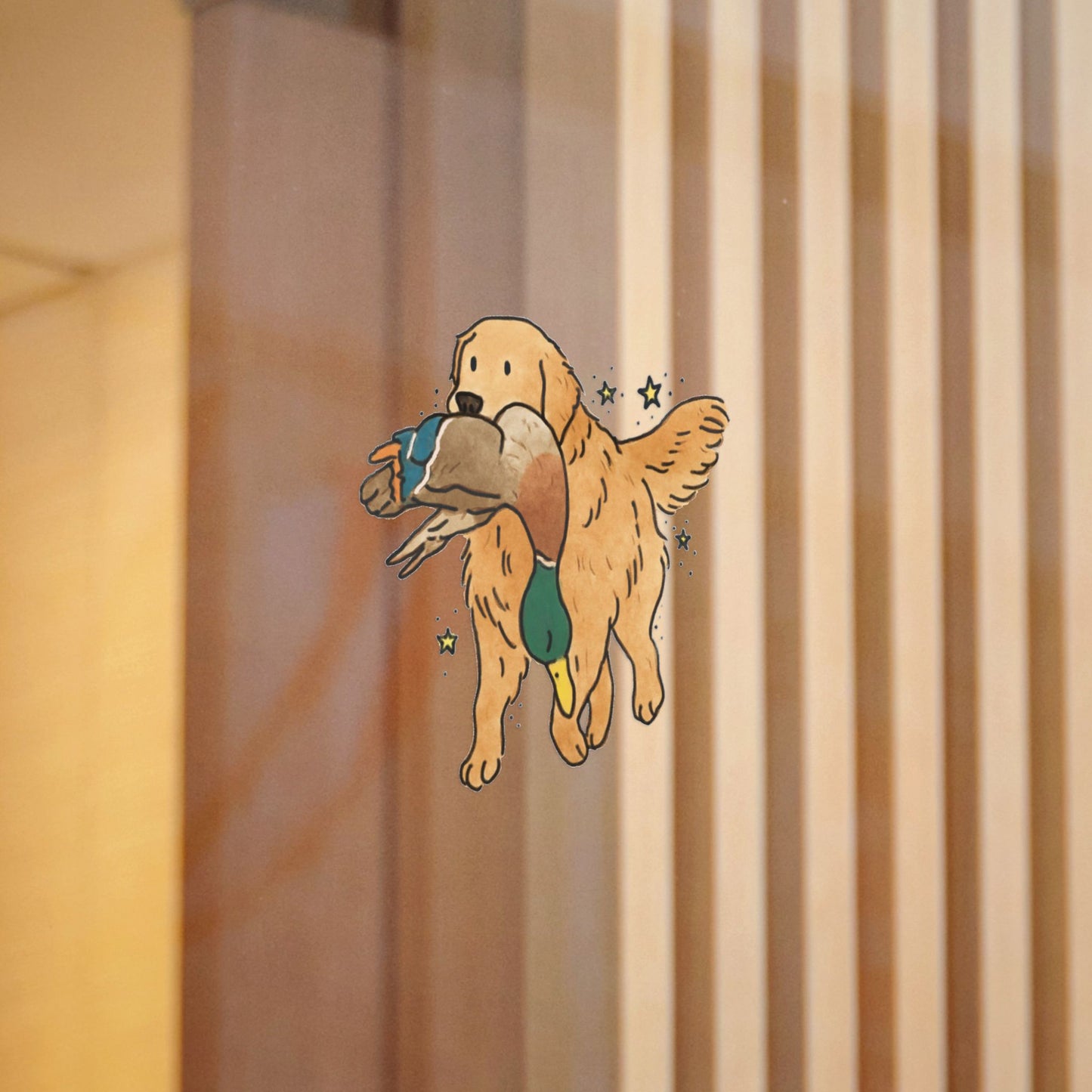 PermaDecal (indoor/outdoor) Golden Retriever