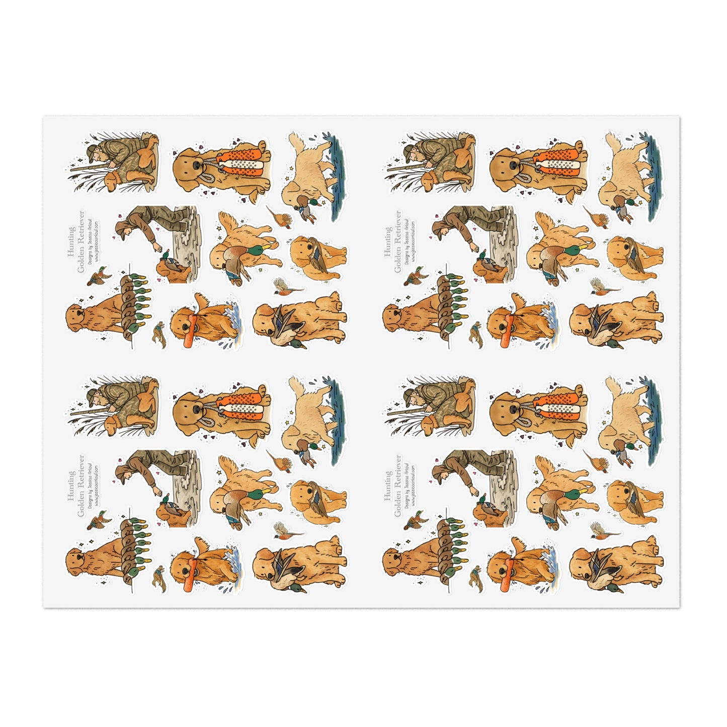 Jumbo Sticker Sheet (4 sheets in 1)
