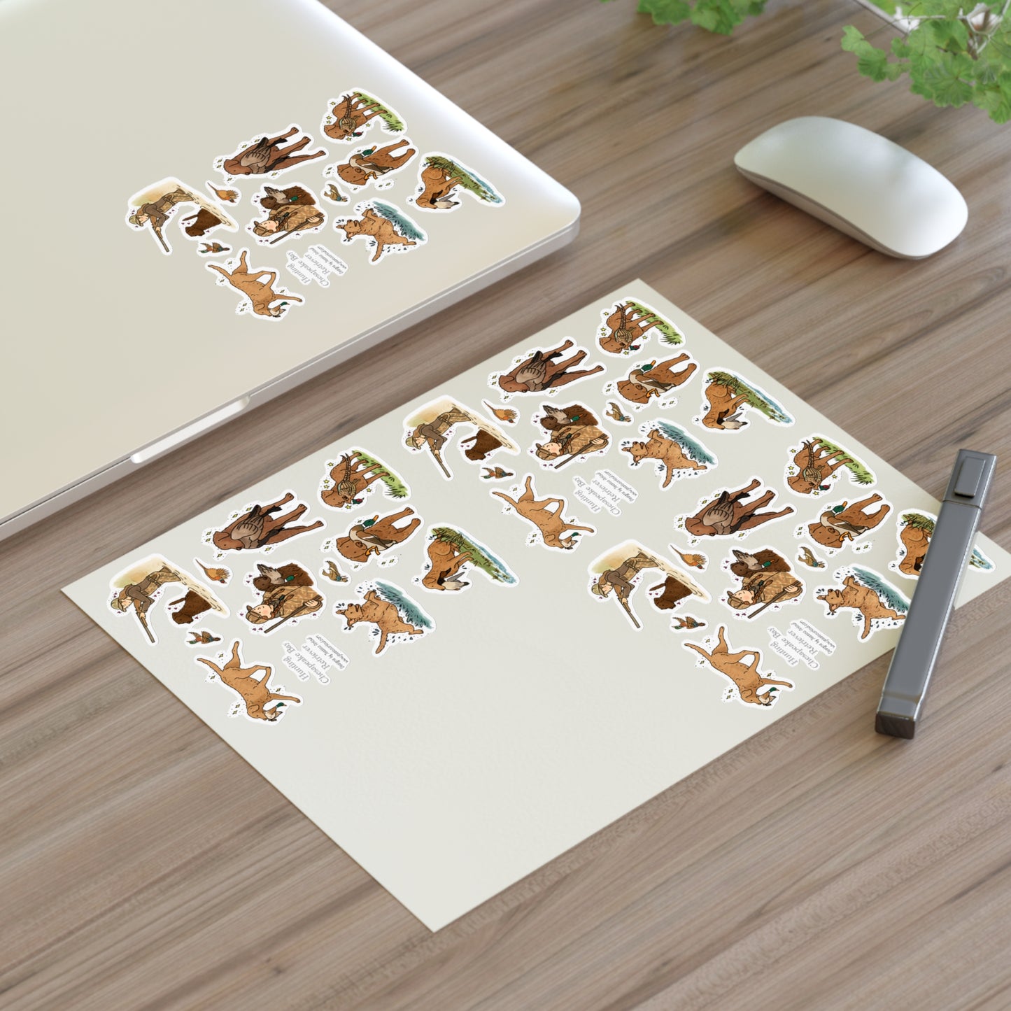 Jumbo Sticker Sheet (4 sheets in 1)
