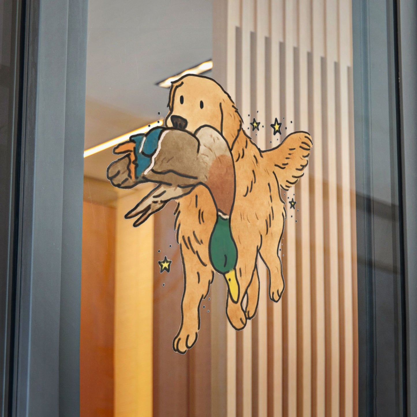 PermaDecal (indoor/outdoor) Golden Retriever