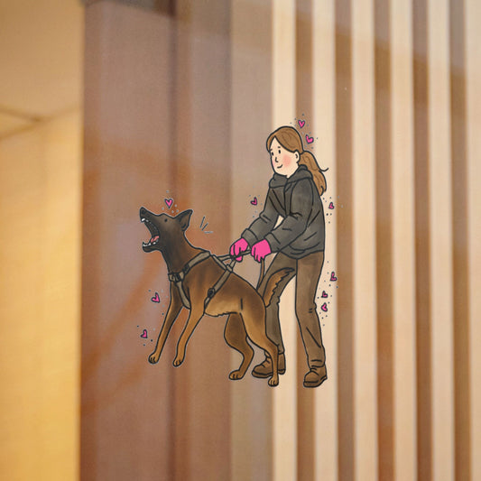 PermaDecal (indoor/outdoor) Bite-Work Belgian Malinois