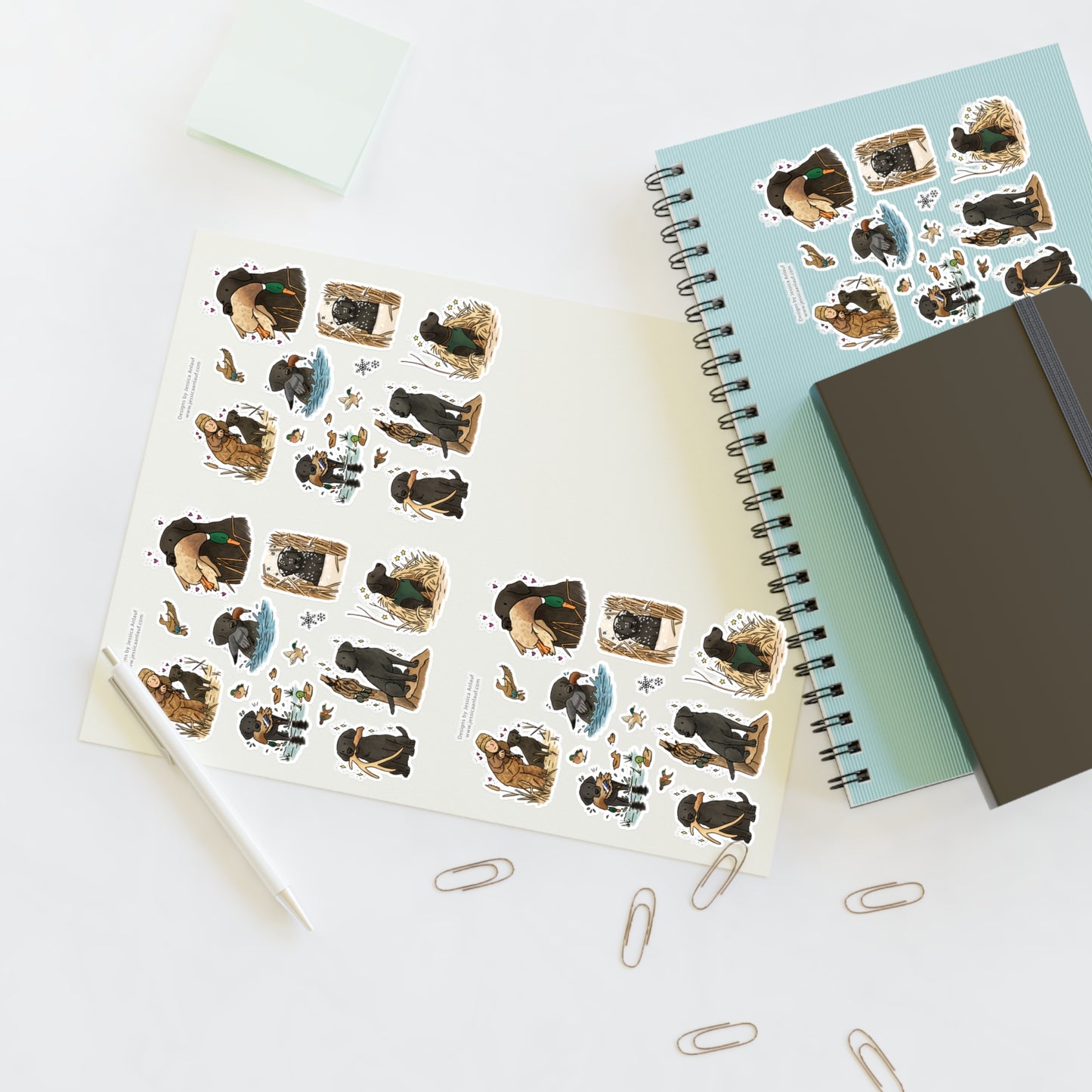 Jumbo Sticker Sheet (4 sheets in 1)