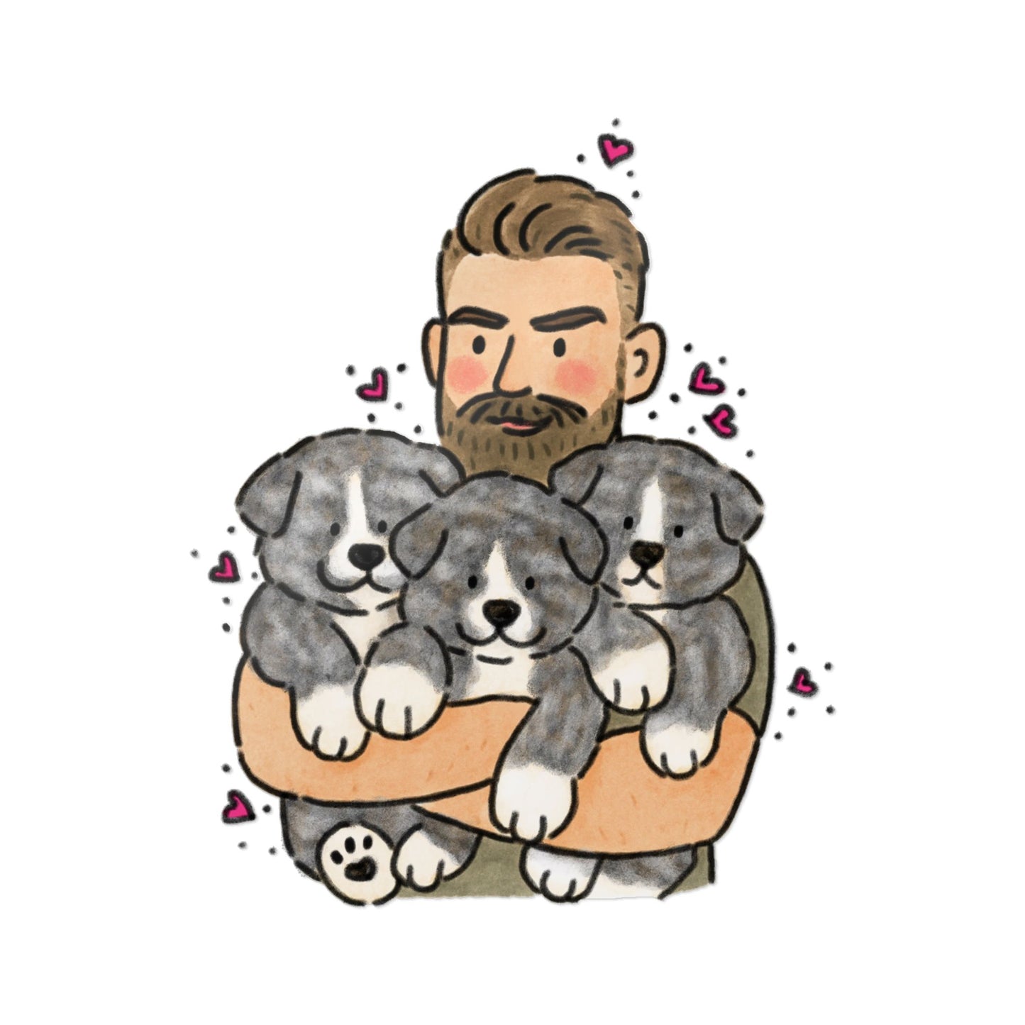 PermaDecal (indoor/outdoor) Akita Inu