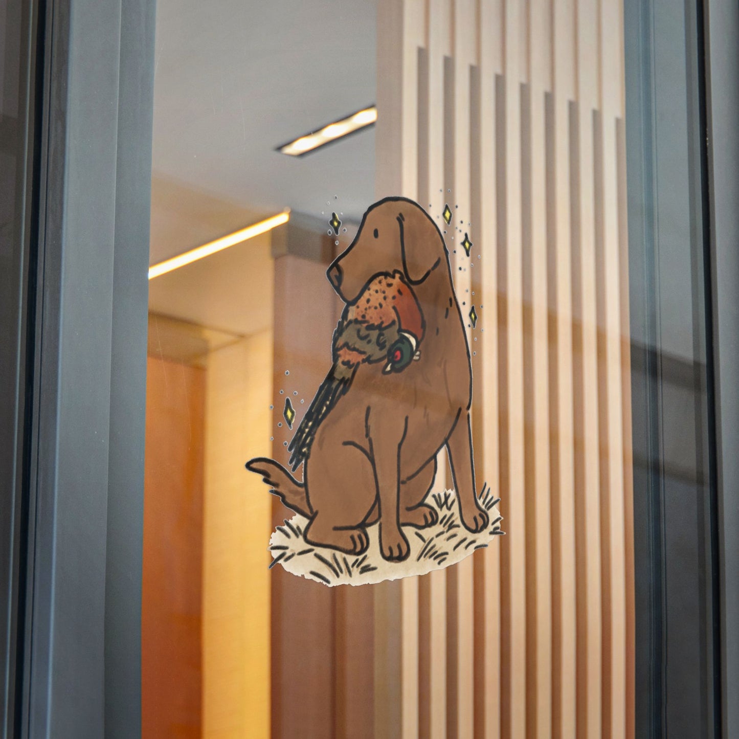PermaDecal (indoor/outdoor) Chocolate Labrador Retriever
