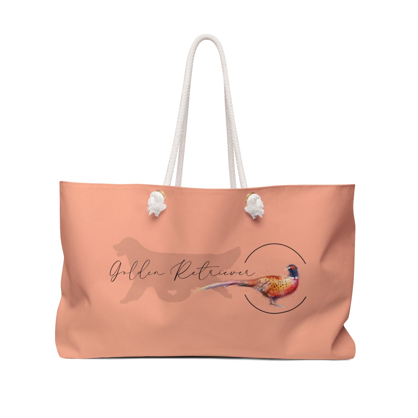 Weekender Bag - Pheasant Golden Retriever